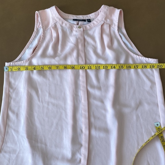 Apt 9 Sleeveless Peach Blouse Size Medium - Picture 9 of 10